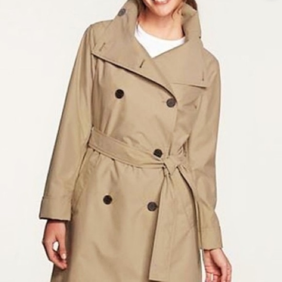 New...Lands’ End Trench Coat - Picture 1 of 8